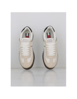 Baskets the greenwich blanc beige homme - Tommy Jeans