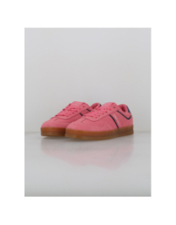Baskets en cuir suédé greenwich rose femme - Tommy Jeans