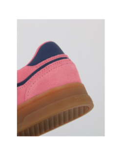 Baskets en cuir suédé greenwich rose femme - Tommy Jeans