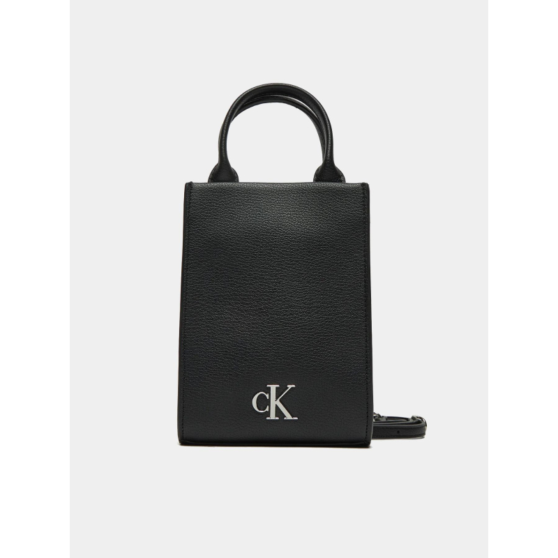 Sac bandoulière minimal monogram noir femme - Calvin Klein