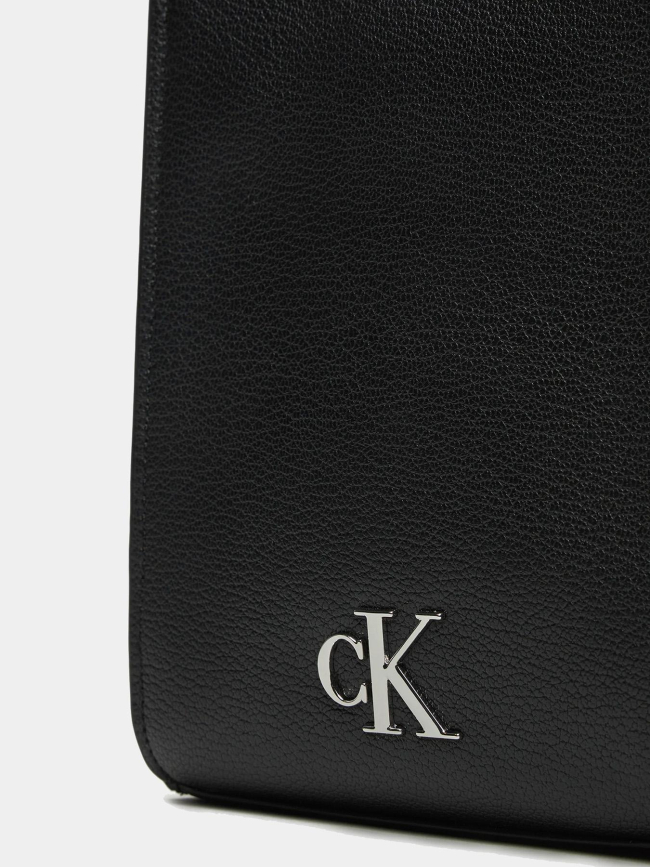 Sac bandoulière minimal monogram noir femme - Calvin Klein