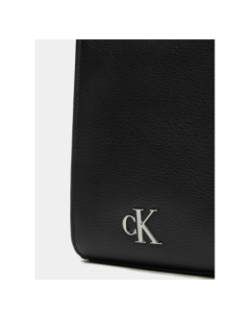 Sac bandoulière minimal monogram noir femme - Calvin Klein