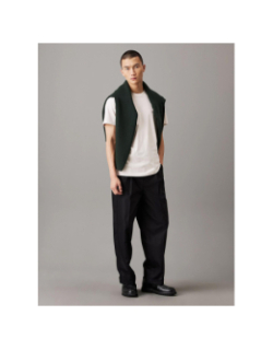 T-shirt heavy regular beige homme - Calvin Klein Jeans