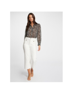 Chemisier à pois betty noir femme - Morgan