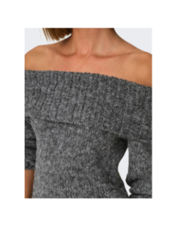 Pull épaules dénudées marie gris femme - Only