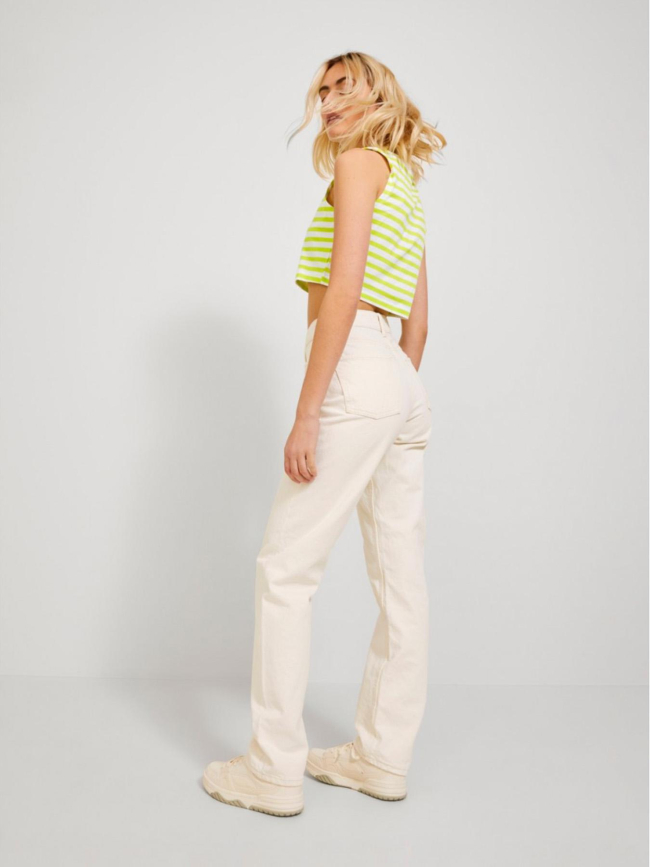 Crop top rayé alvira vert femme - Jjxx