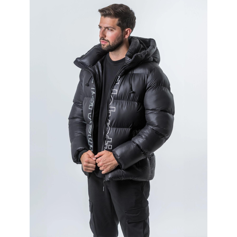 Doudoune silver noir homme - Helvetica