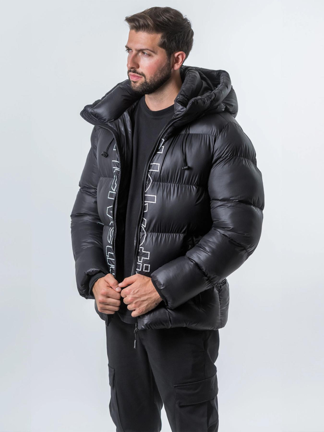 Doudoune silver noir homme - Helvetica