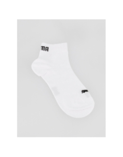 Pack de 3 paires de chaussettes plain quarter blanc enfant - Puma