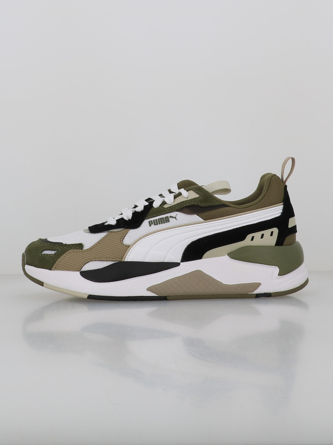 Baskets x-ray 3 sd blanc et kaki homme - Puma