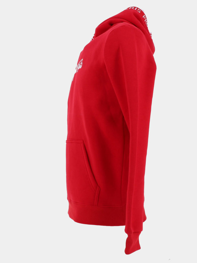 Sweat à capuche logo uni rouge enfant - Project X Paris
