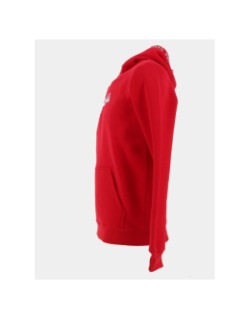 Sweat à capuche logo uni rouge enfant - Project X Paris