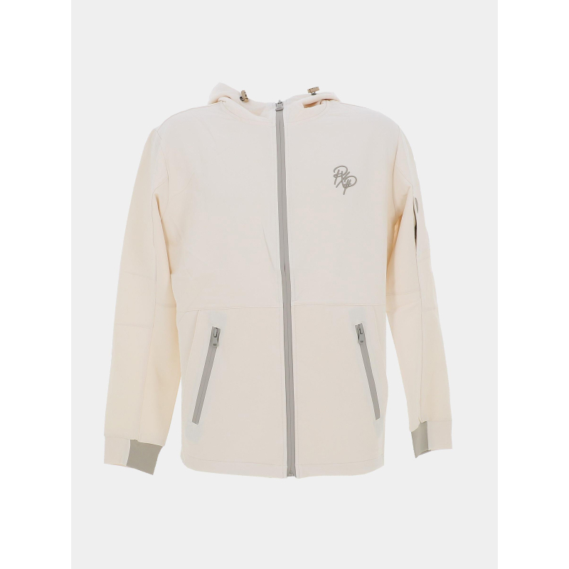 Veste de survêtement logo beige homme - Project X Paris