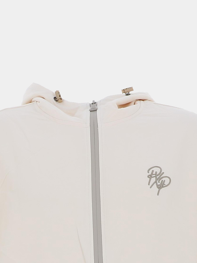 Veste de survêtement logo beige homme - Project X Paris