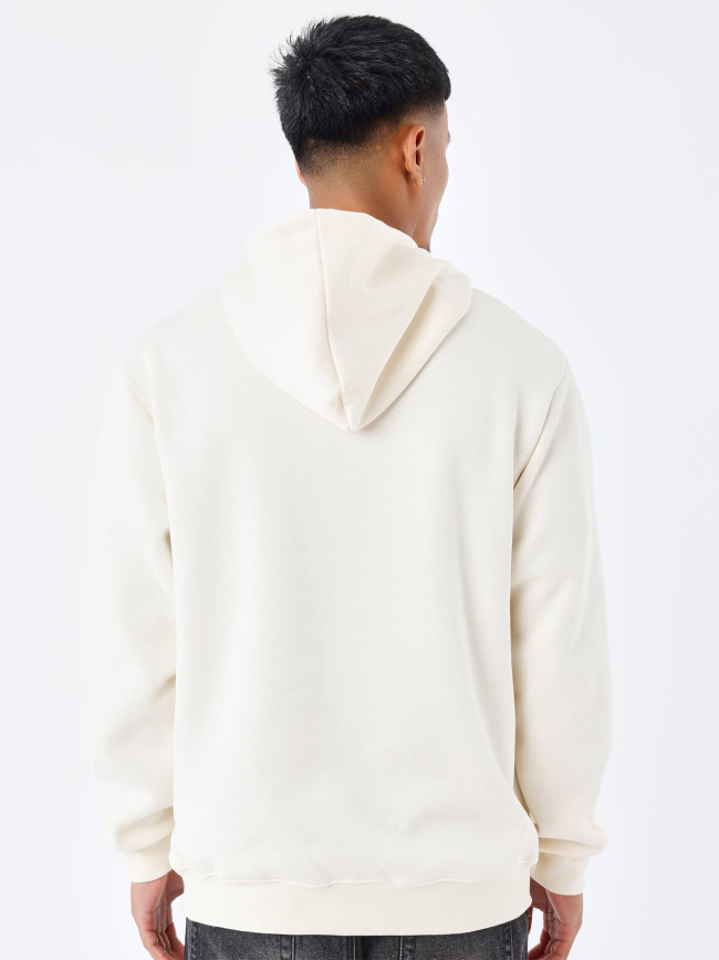 Sweat à capuche heart studio beige homme - Project X Paris