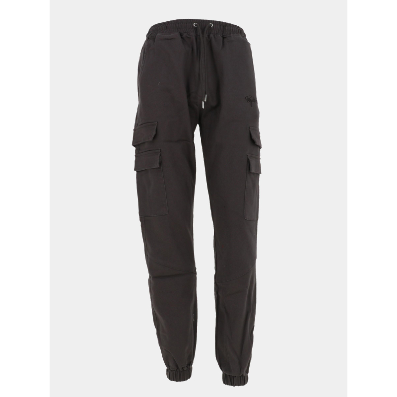 Pantalon cargo à poches multiples gris enfant - Project X Paris