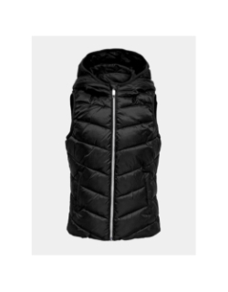 Doudoune sans manches kogtalia noir fille - Only