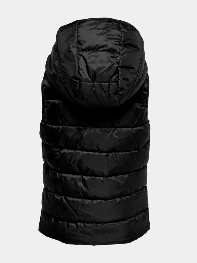 Doudoune sans manches kogtalia noir fille - Only