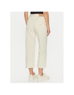Jean taille haute large layla beige femme - Tommy Jeans