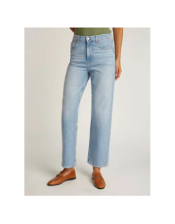 Jean taille haute large layla bleu femme - Tommy Jeans