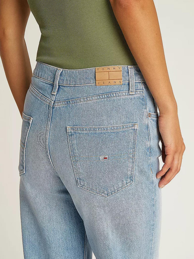 Jean taille haute large layla bleu femme - Tommy Jeans