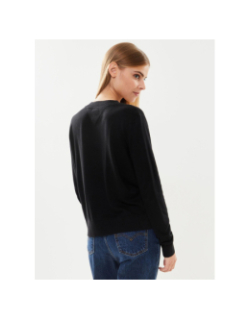 Pull col v essential noir femme - Tommy Jeans