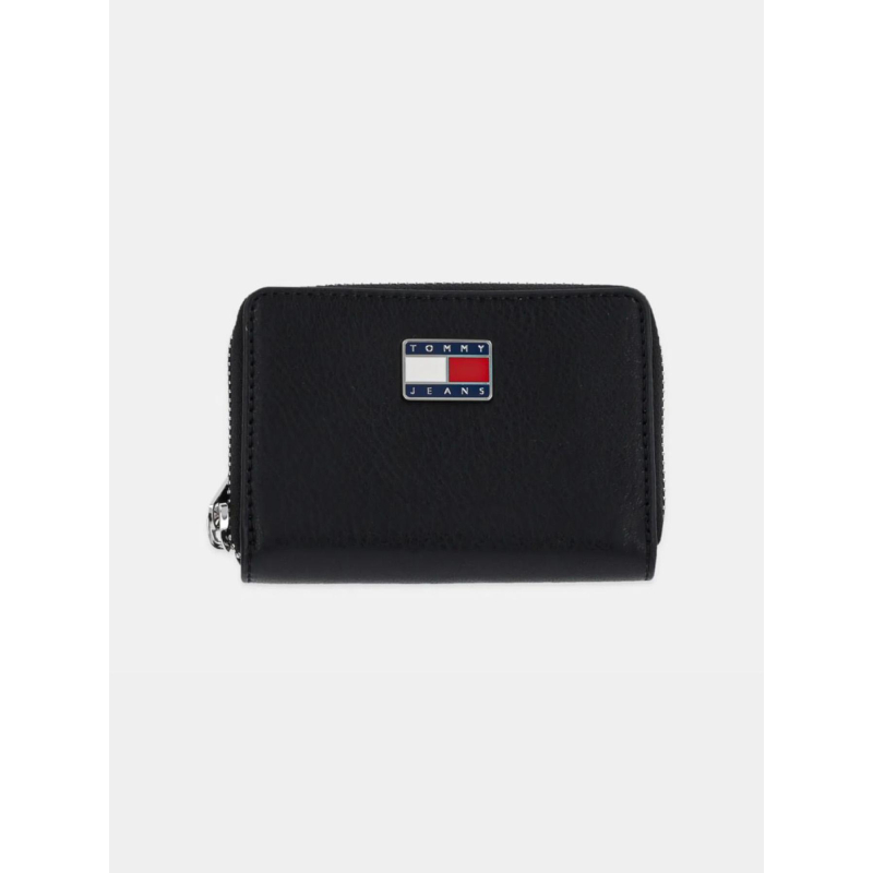 Portefeuille mini pillow noir femme - Tommy Jeans