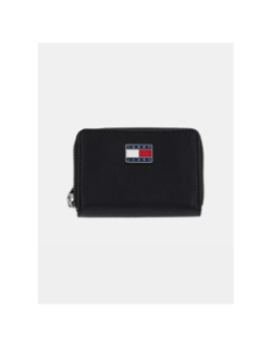 Portefeuille mini pillow noir femme - Tommy Jeans