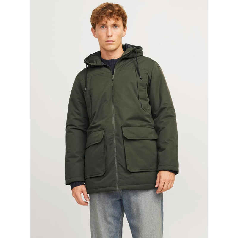 Parka jwhgrand kaki homme - Jack & Jones