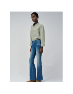 Jean flare wonder sparkeling bleu femme - Salsa