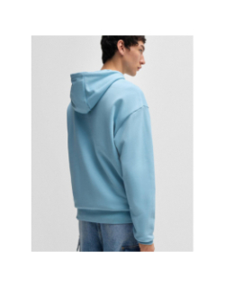 Sweat à capuche nottyo bleu homme - Hugo