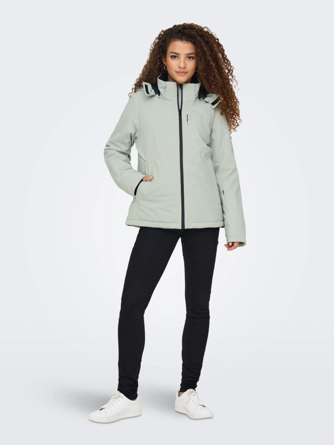 Veste de ski ambre vert femme - Only Play