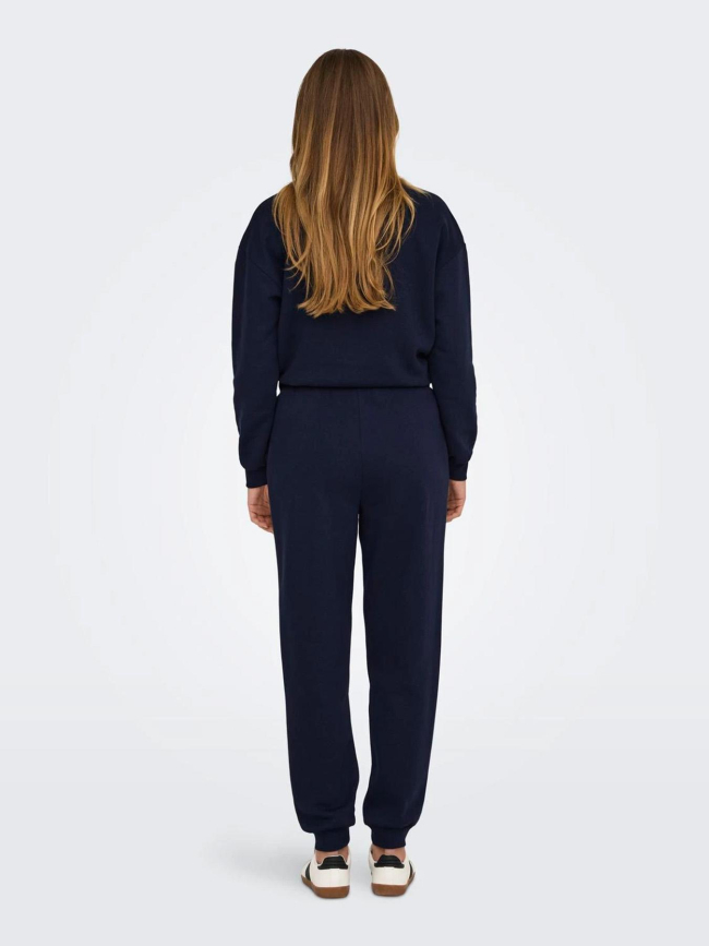 Jogging dust logo doré bleu marine femme - Only Play