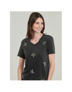 T-shirt lucy life star noir femme - Only