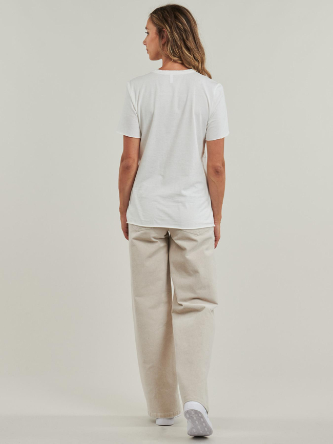 T-shirt lucy life star blanc femme - Only