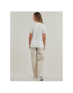 T-shirt lucy life star blanc femme - Only