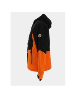 Veste de ski alpine orange et noir homme - Jack & Jones