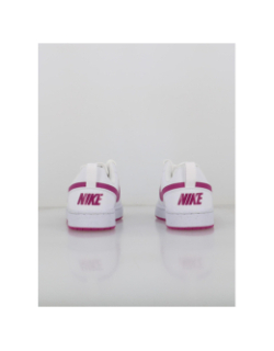 Baskets court borough recraft gs blanc rose enfant - Nike
