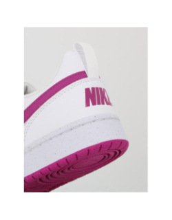 Baskets court borough recraft gs blanc rose enfant - Nike
