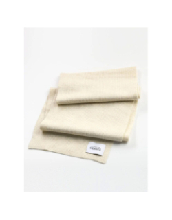 Echarpe nieve blanc crème femme - Le Temps Des Cerises