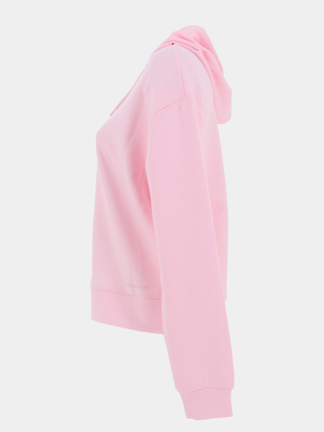 Sweat à capuche plounge rose femme - Only Play