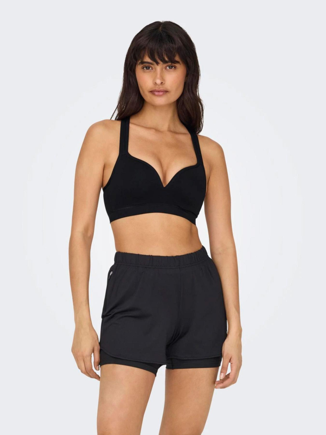 Brassières de sport onp martine noir femme - Only