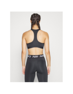 Brassière de sport non rembourrée swoosh noir femme - Nike