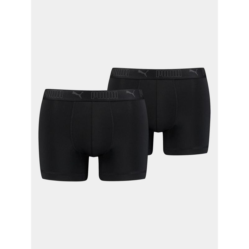 Pack de 2 boxers sport microfibre noir homme - Puma