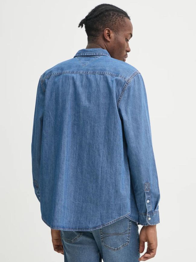Chemise en jean regular fit bleu homme - Tommy Jeans