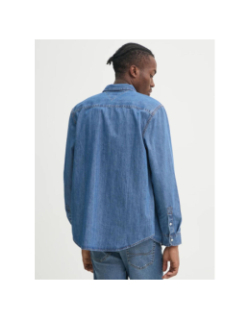 Chemise en jean regular fit bleu homme - Tommy Jeans