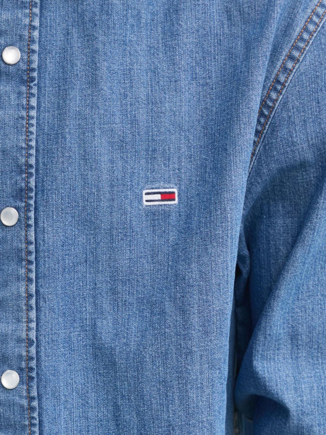 Chemise en jean regular fit bleu homme - Tommy Jeans