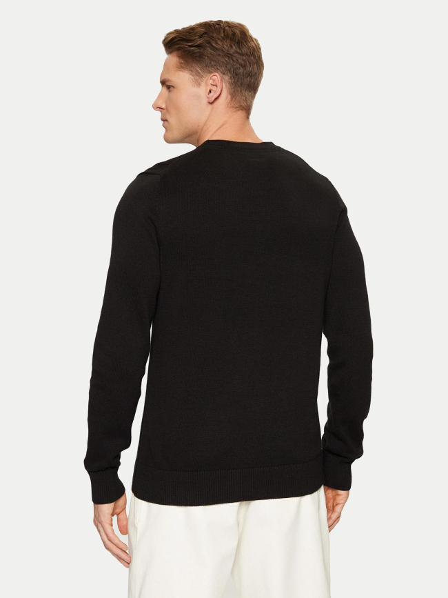 Pull modern crew neck noir homme - Calvin Klein Jeans