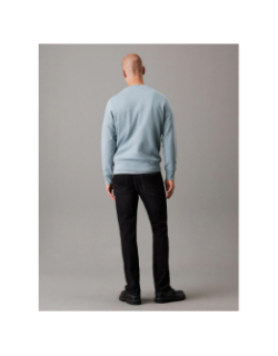 Sweat minimaliste avec logo bleu homme - Calvin Klein Jeans
