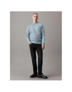 Sweat minimaliste avec logo bleu homme - Calvin Klein Jeans